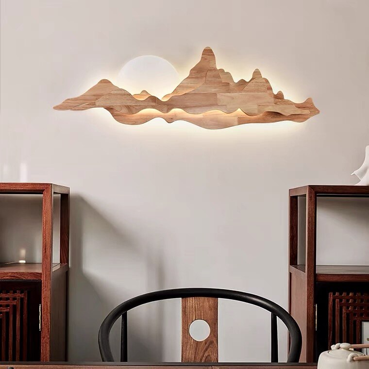 aplice interioare moderne de interior aplice dormitor lemn 220-240v 20 w 2025 - $265.59 –P1