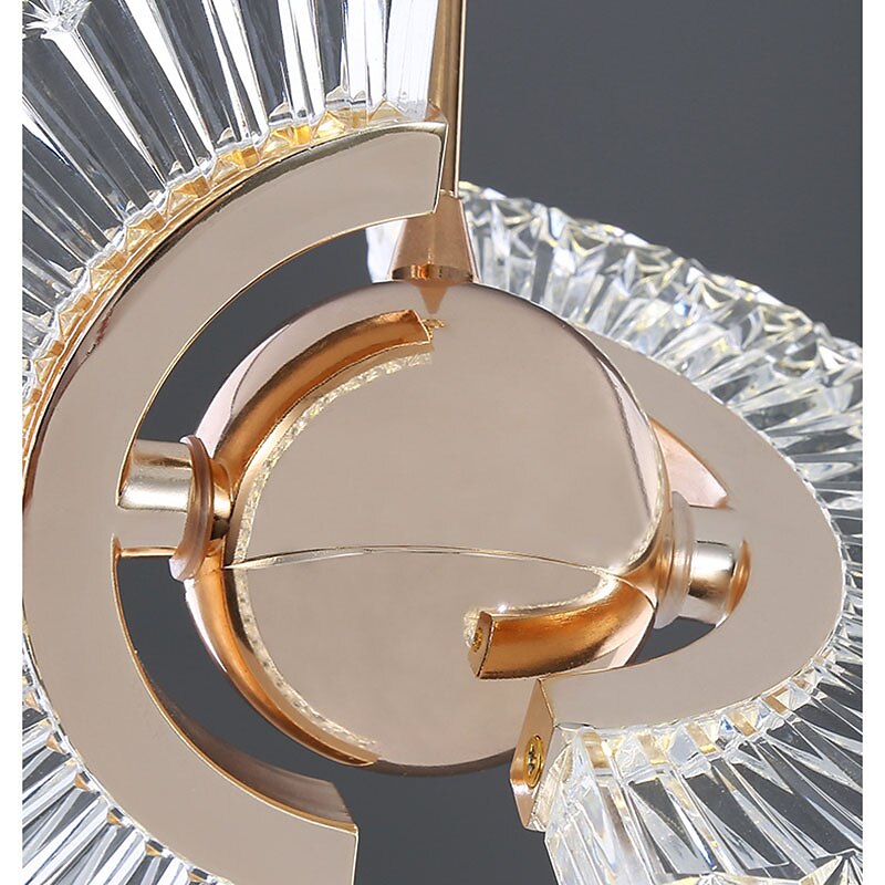 18 cm globo design cerchio / design rotondo forme geometriche lampada a sospensione metallo stile artistico stile moderno novità elettrolitico artistico moderno 220-240 v del 2025 a $152.99 –P5