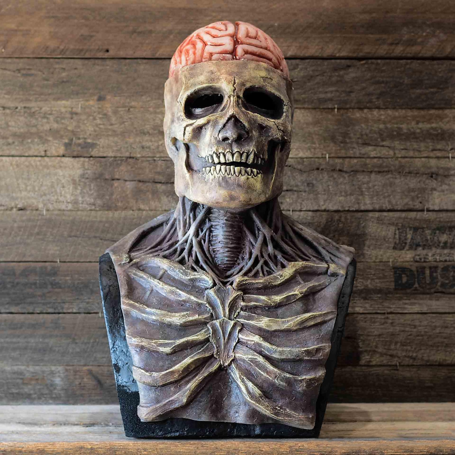Halloween Skull Mask Resident Evil Horror Scary Realistic Horrible Full Head Skeleton Biochemical Mask For 2025 Halloween,Adults Costumes Skull Mask Indie Station Demon Zombie Skeleton Mask 2025 - $29.99 –P5