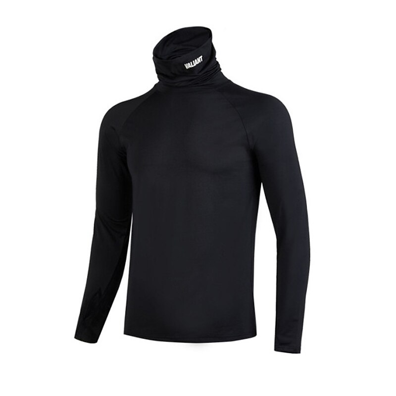 Per uomo Maglietta Maglia a collo alto Maglia cool Camicia a Maniche Lunghe Manica Lunga Colletto arrotolato Primavera & Autunno Mimetico Casual Confortevole Essenziale All'aperto Vacanza Streetwear del 2025 a $18.99 –P3