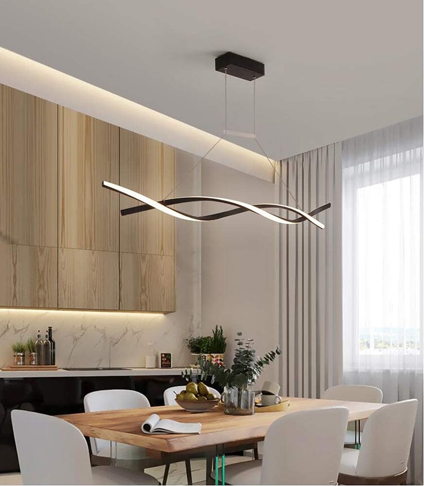 2-Light 80 cm Line Design Chandelier Aluminum Linear Painted Finishes Modern Simple LED 110-120V 220-240V 2026 - $172.99 –P8