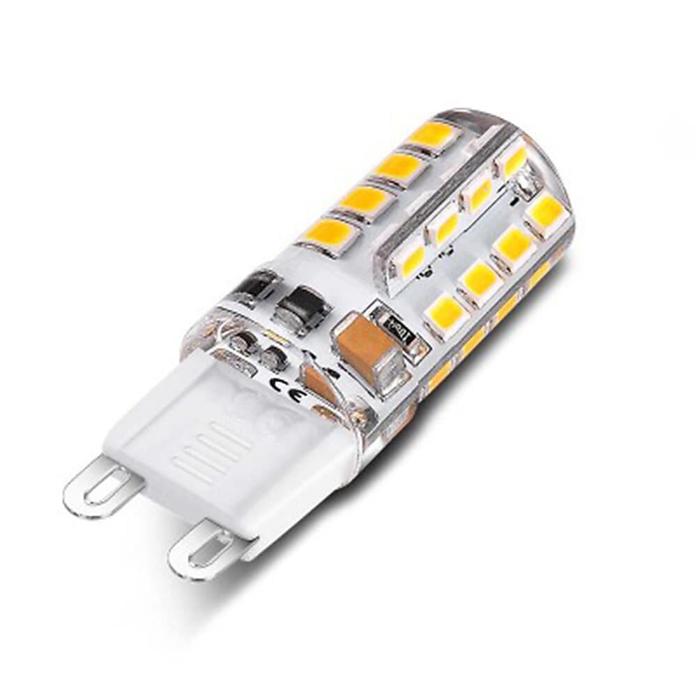 5 pz 5 w led bi-pin mais lampadina 300lm g9 t 32 led perline smd 2835 bianco caldo 50 w alogeno equivalente per lampadario 220-240 v 110-120 v del 2025 a $24.99 –P6