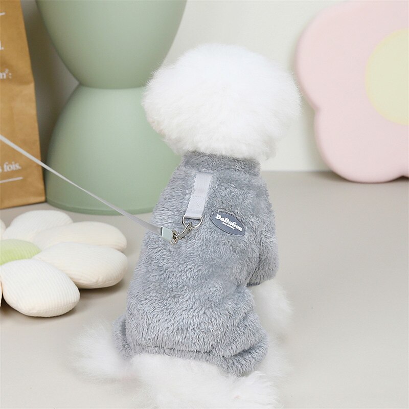 Hunder Katter Gensere Kjeledresser Jumper søt stil Søt Vinter Myk Bekvem Hverdag Fritid / hverdag Hundeklær for Husky Labrador malamute golden retriever Dalmatiner 2025 - $13.49 –P9
