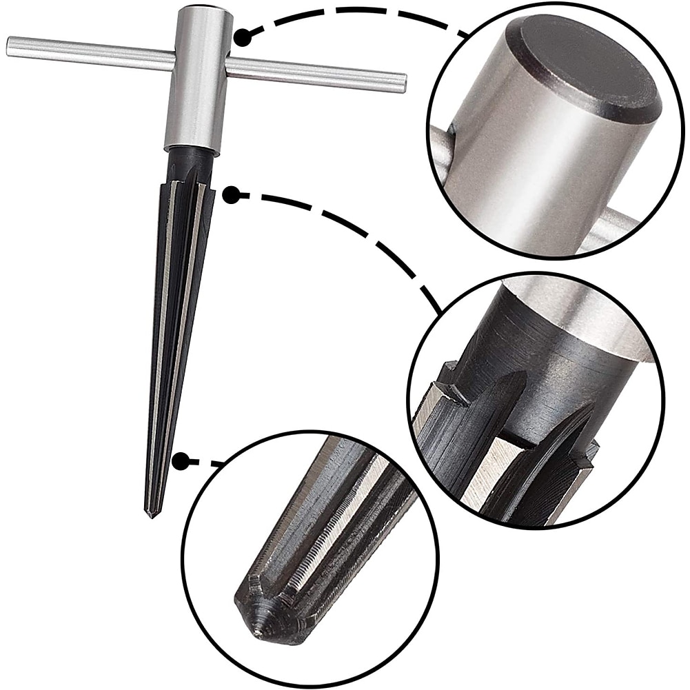 alesatore conico 3-13 mm &Alesatore manuale per metallo da 5-16 mm per sbavare allargare alesatore portatile per foro perno per strumenti di perforazione in plastica per legno metallo del 2025 a $12.99 –P1