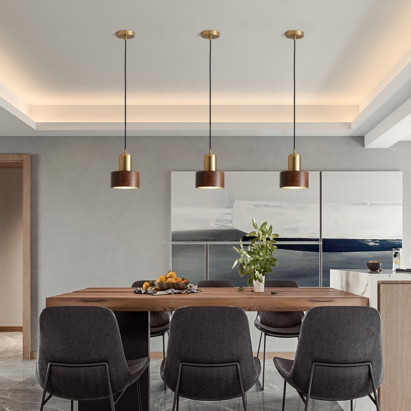 15cm pendente lanterna design lampada a sospensione rame ottone moderno 220-240v del 2026 a $279.99 –P7