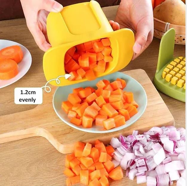 Multi-Function Vegetable Cutter Household Hand-Pressed French Fries Vegetable Cutter Potato Dicing Artifact Kitchen Vegetable Cutting Artifact 2025 - $9.99 –P6