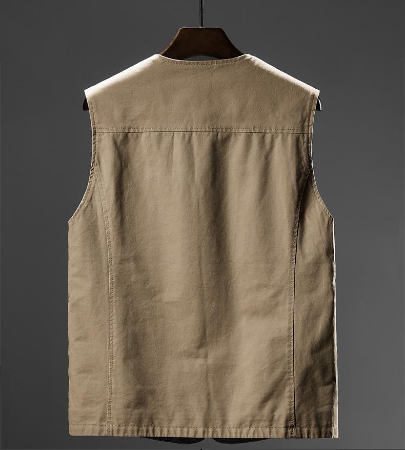 Муж. Жилет для туризма и прогулок Лето Весна на открытом воздухе Быстровысыхающий Мульти карман Легкость Износостойкость Верхняя часть Походы / туризм / спелеология 2026 - $31.99 –P3