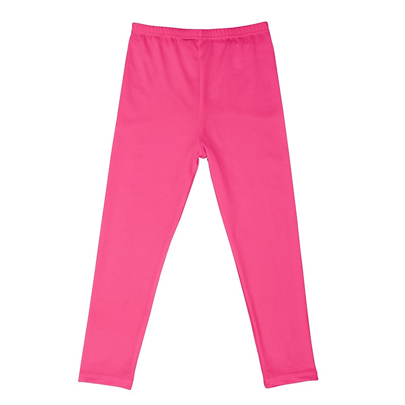 Girls' 3D Solid Colored Pants Leggings Fall Winter Active Cute Tights Kids 3-12 Years Outdoor Vacation Street Regular Fit 2025 - $10.49 –P8