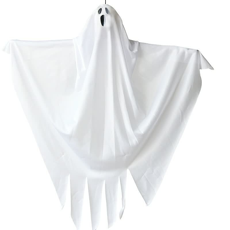 Dekoracja na imprezę halloweenową 25.5 wiszące duchy śliczny latający duch na podwórku patio trawnik garden party dcor i dekoracje świąteczne! 2025 - $9.49 –P6