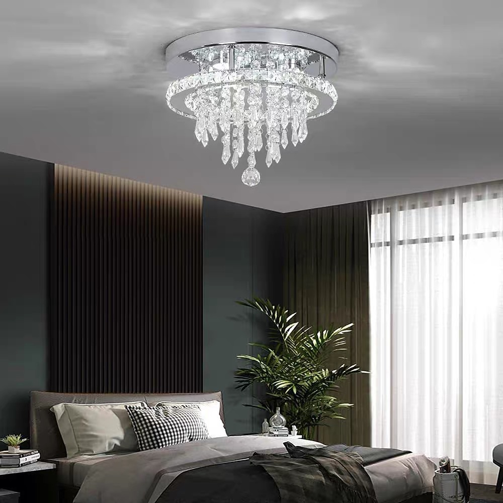 Plafonnier design îlot 30cm acier inoxydable galvanisé moderne 220-240v de 2026 ? $215.99 –P4