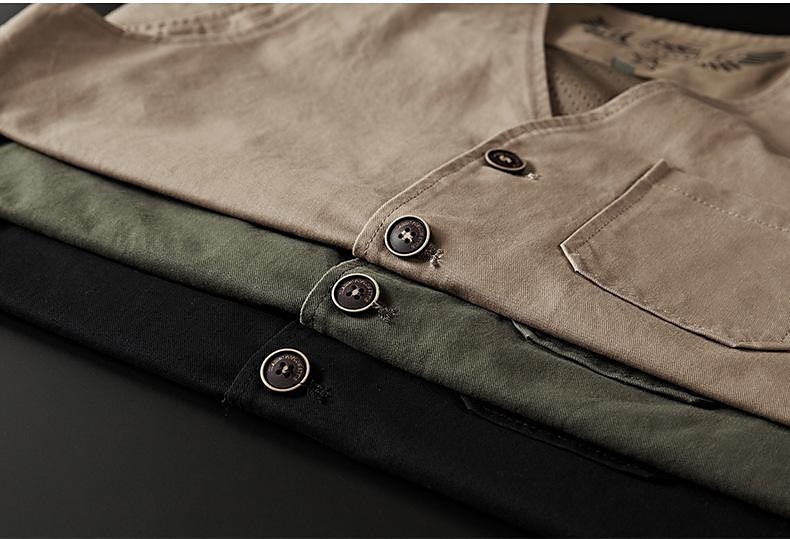 Муж. Жилет для туризма и прогулок Лето Весна на открытом воздухе Быстровысыхающий Мульти карман Легкость Износостойкость Верхняя часть Походы / туризм / спелеология 2026 - $31.99 –P5