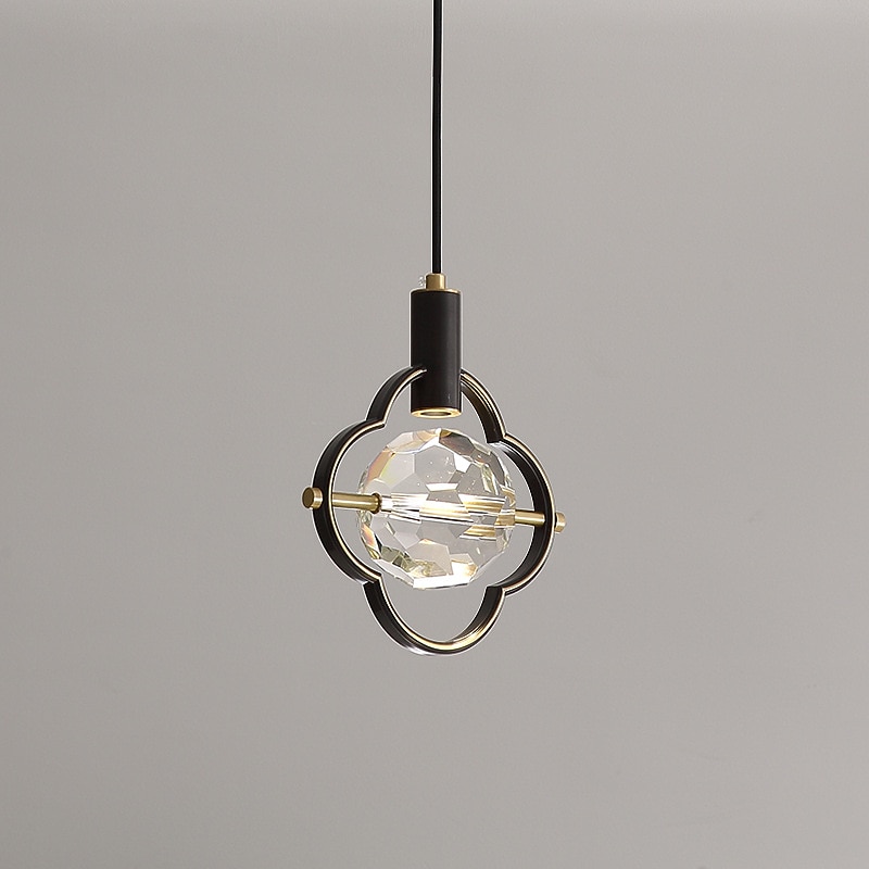 24cm pendel lanterne design pendel lys kobber messing moderne 220-240v 2026 - $599.99 –P1