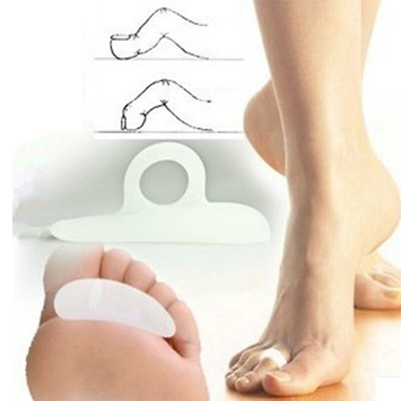 1 paio di dita dei piedi in silicone separatore del piede alluce valgo correzione bone ectropion dita dei piedi dispositivo esterno strumento di cura del piede gel alluce alluce separatore spreader del 2025 a $13.99 –P5