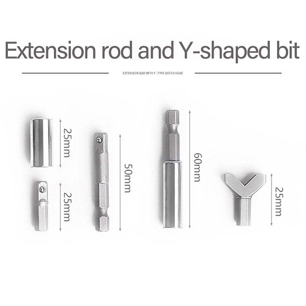 100PC Screwdriver Bit Set Bit Driver Phillips Hexagon Screwdriver Bit Screw Driver Bit Set for Home Appliances Repair Hand Tools 2025 - $18.99 –P4