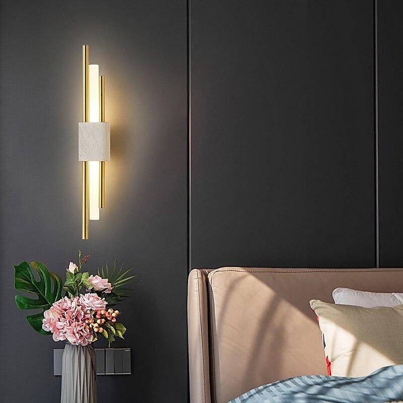 lightinthebox 1-luz 50cm luzes de parede led lâmpadas de parede clássicas de estilo nórdico design de linha sala de estar quarto luz de parede tradicional de liga de alumínio 110-120v 220-240v 5 w de 2025 por $104.99 –P6
