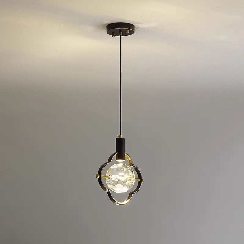 24cm pendel lanterne design pendel lys kobber messing moderne 220-240v 2026 - $599.99 –P12