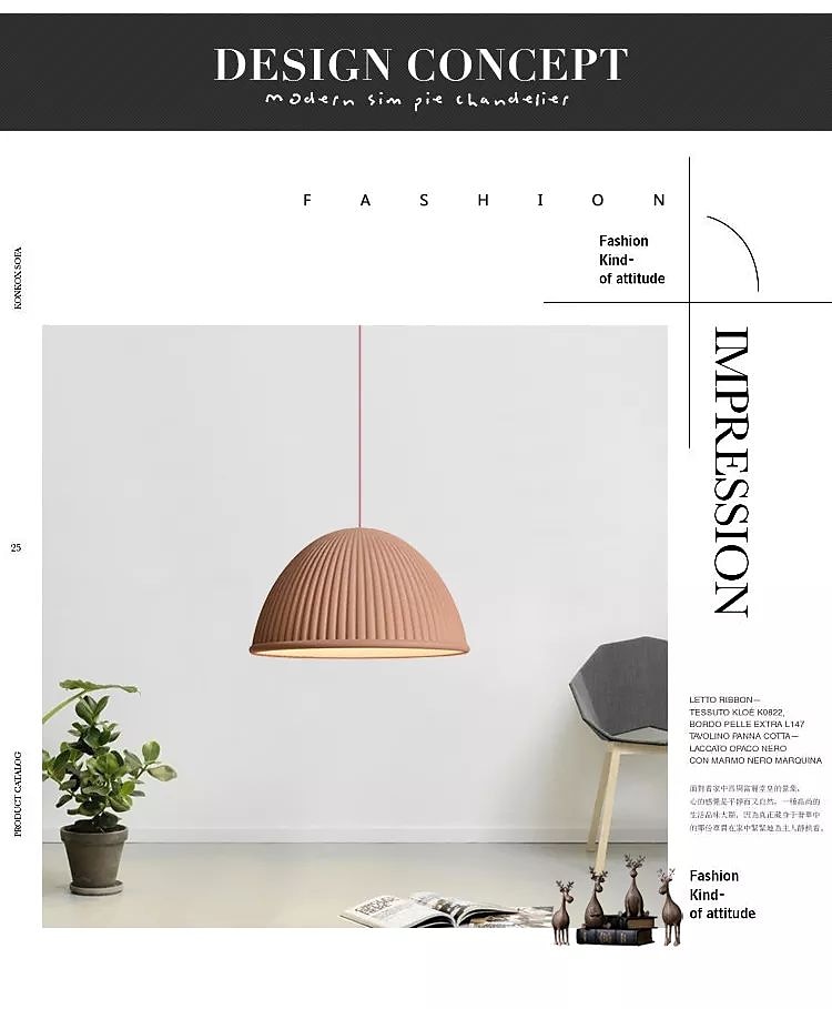 30cm enkel design ö design taklampa hartsmålade ytbehandlingar modern nordisk stil 85-265v 2025 - $299.99 –P2