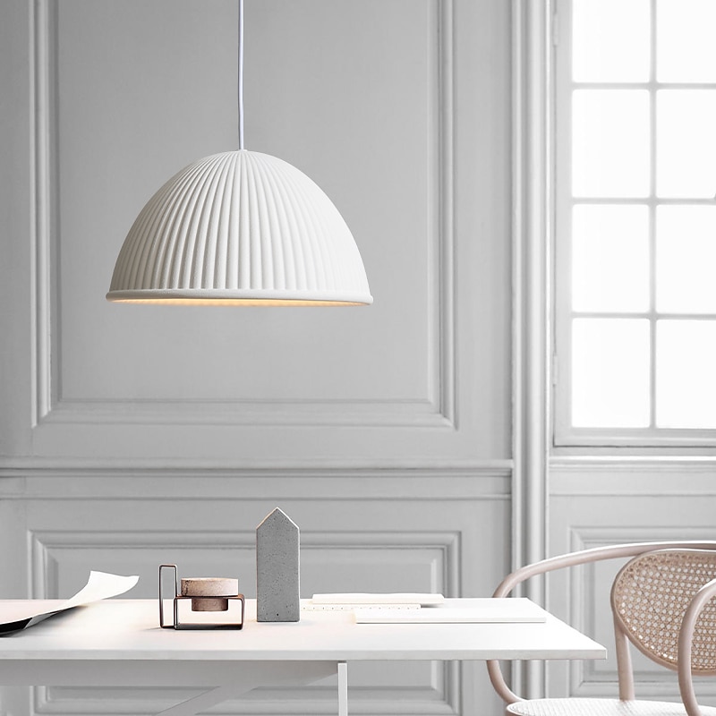 30cm enkel design ö design taklampa hartsmålade ytbehandlingar modern nordisk stil 85-265v 2025 - $299.99 –P9