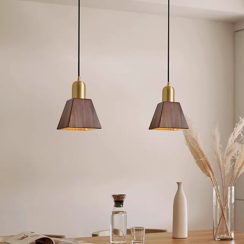 20cm pendel lanterne design pendel lys kobber messing moderne 220-240v 2026 - $299.99 –P2