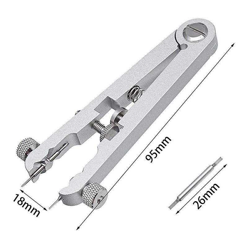 Silver 4/6/8 Needles V-Shaped Raw Ear Pliers Watch Repair Tool Raw Ear Strap Disassembly Pliers Accessories 2025 - $19.99 –P6