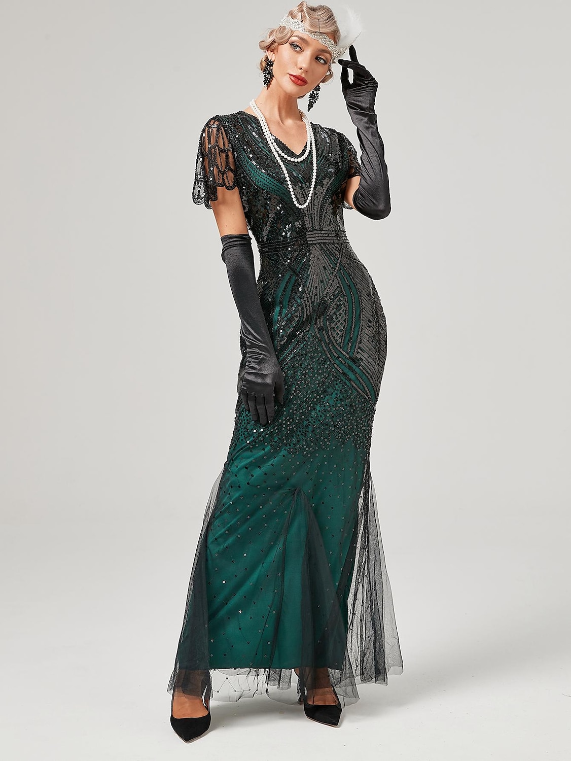 Möly 20s 1920-luku Coctail-asu Mekko Mekot Tanssiaispuku Normaali Suuri Gatsby charleston Häävieras Paljetti Naisten Karnevaali Naamiaiset Häät Häävieras Juhla-iltavaatteet Aikuisten Leninki 2025 - $56.99 –P5