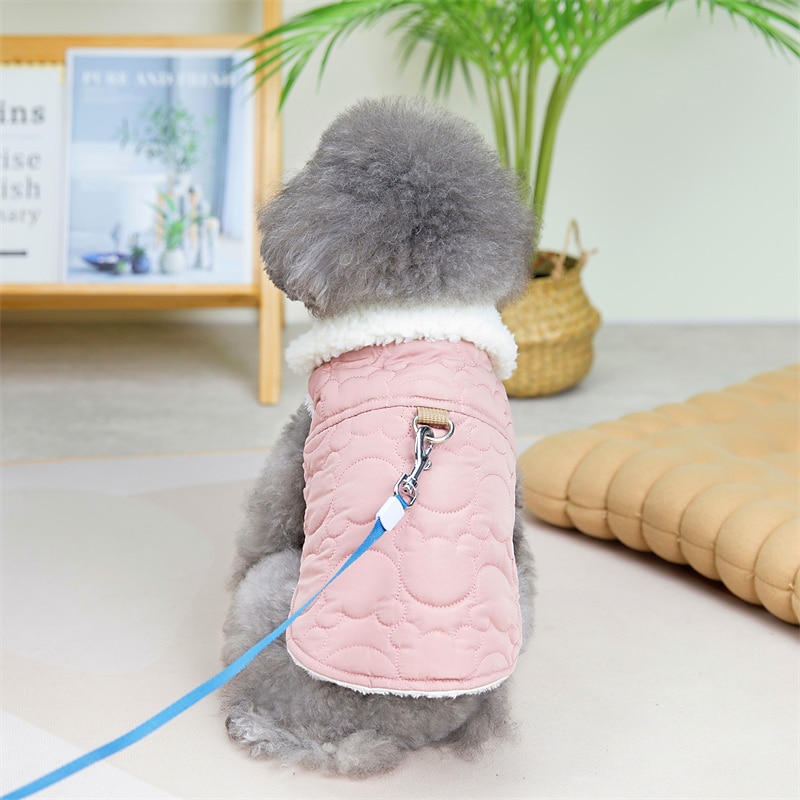 Hund Katt Kappor Jakke söt stil Ljuv Vinter Mjuk Bekväm Vardag Ledigt / vardag Hundkläder for Hes Labrador alaskan malamute golden retriever Dalmatiner 2025 - $15.49 –P9