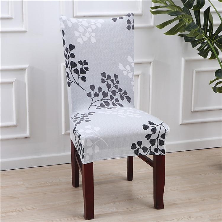 Housse de chaise de salle à manger géométrique 1 pièce, housse de siège extensible, housse de protection de chaise pour salle à manger, mariage, décoration de Noël de 2025 ? $8.99 –P3