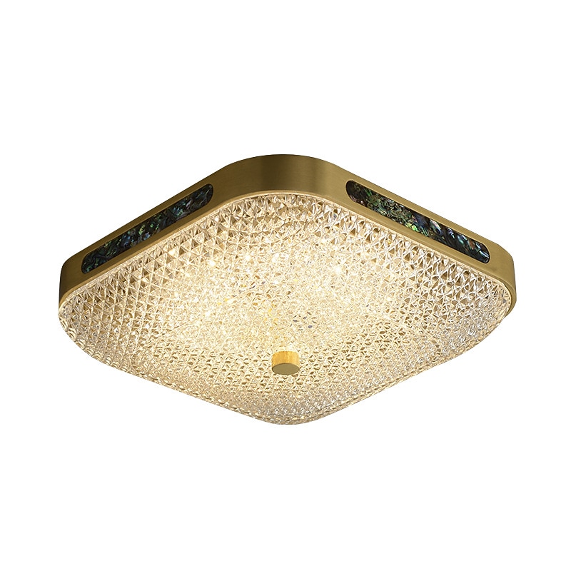 25cm lanterna desgin plafoniere rame ottone moderne 220-240v del 2026 a $293.29 –P12