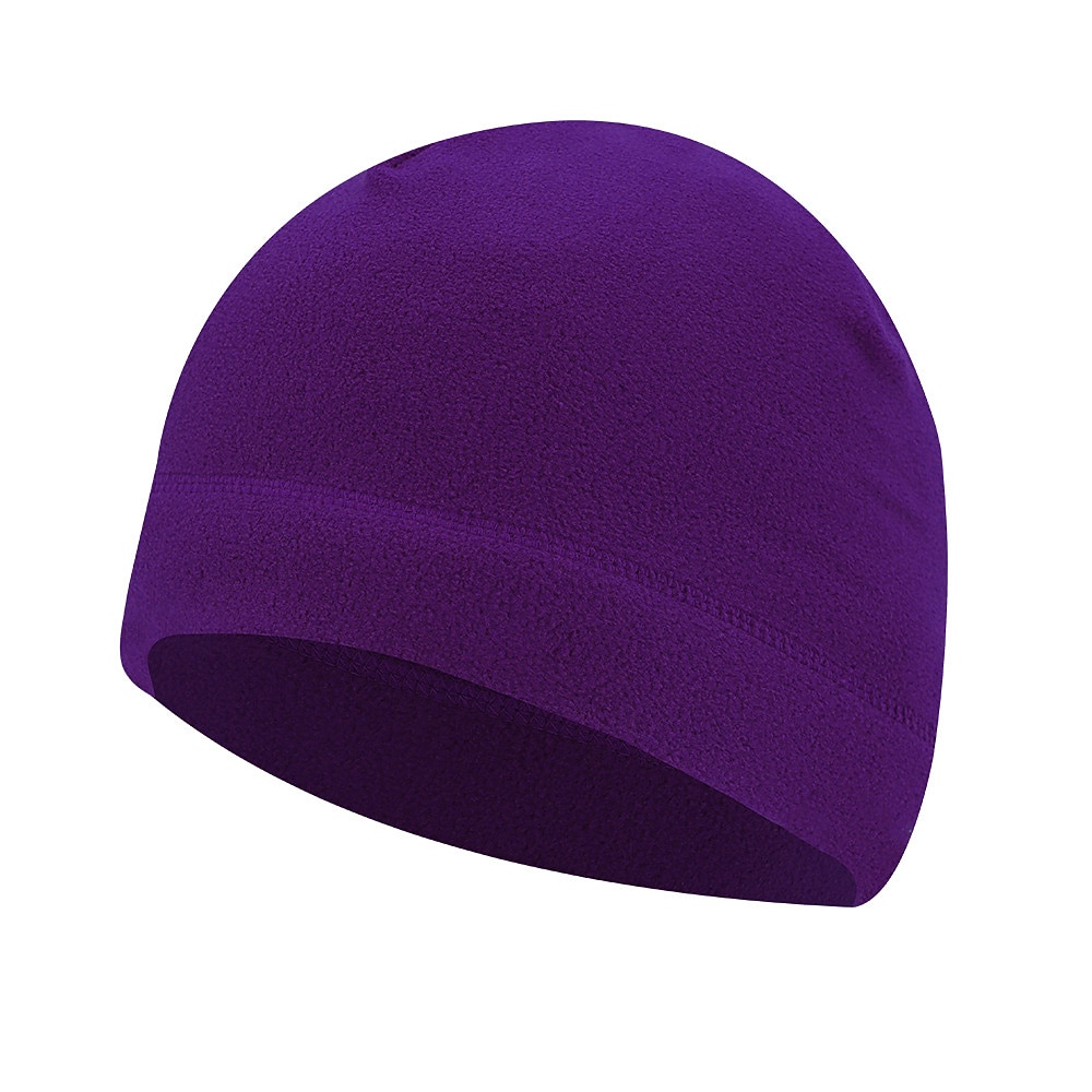 Men's Women's Beanie Hat Knit Beanie Beanies Violet Black Solid Colored Thermal Warm Windproof Breathable 2025 - $1.99 –P13