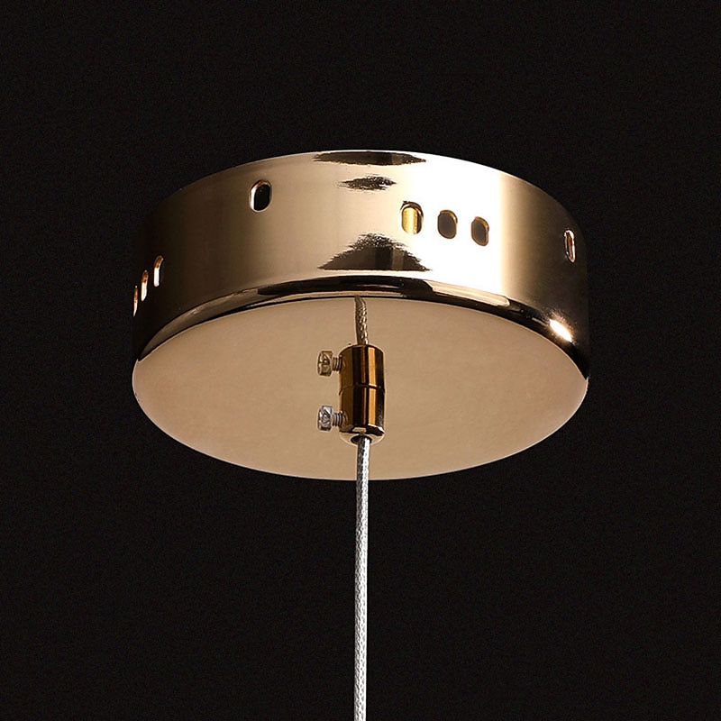 23cm led přívěsek světlo ostrov světelný kruh design kulatý design geometrické tvary přívěsek lehký kov umělecký styl vintage styl moderní styl umělecký moderní 85-265v 2025 - $135.99 –P12