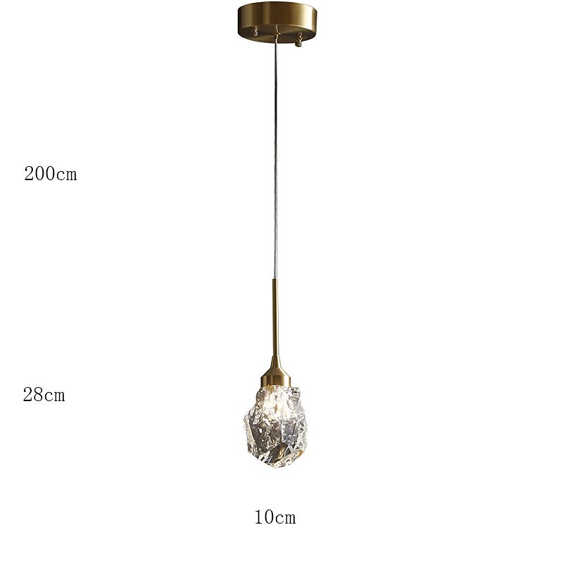 2026年 10cm ユニークなデザインのシャンデリア 銅 真鍮 モダン 220-240v  コレクション – $229.99 –P4