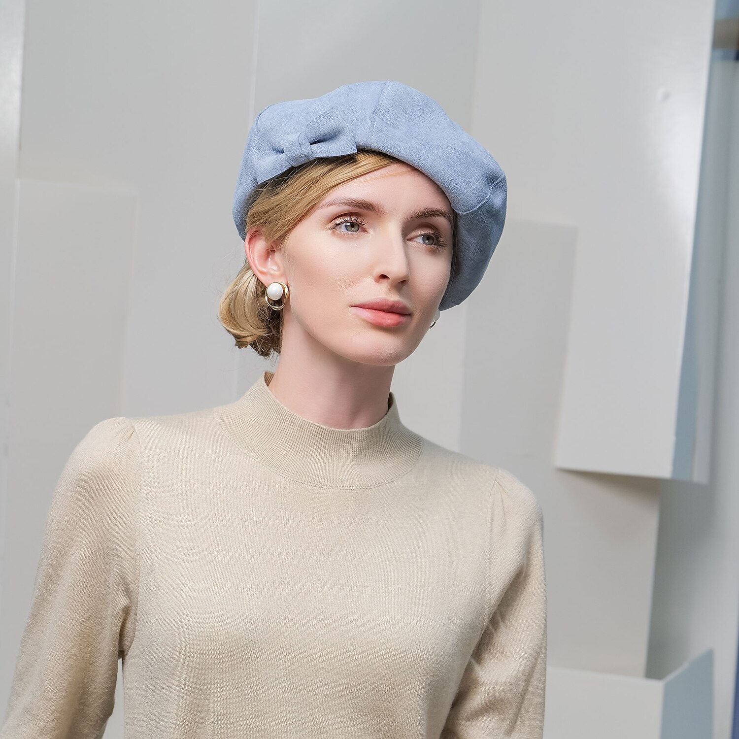 Kalap Gyapjú Svájcisapka Fedora kalap Előírásos Esküvő Hölgyek napja Elegáns Szüret Nő Val vel Csokor Sisak Fejfedők 2025 - $23.99 –P5