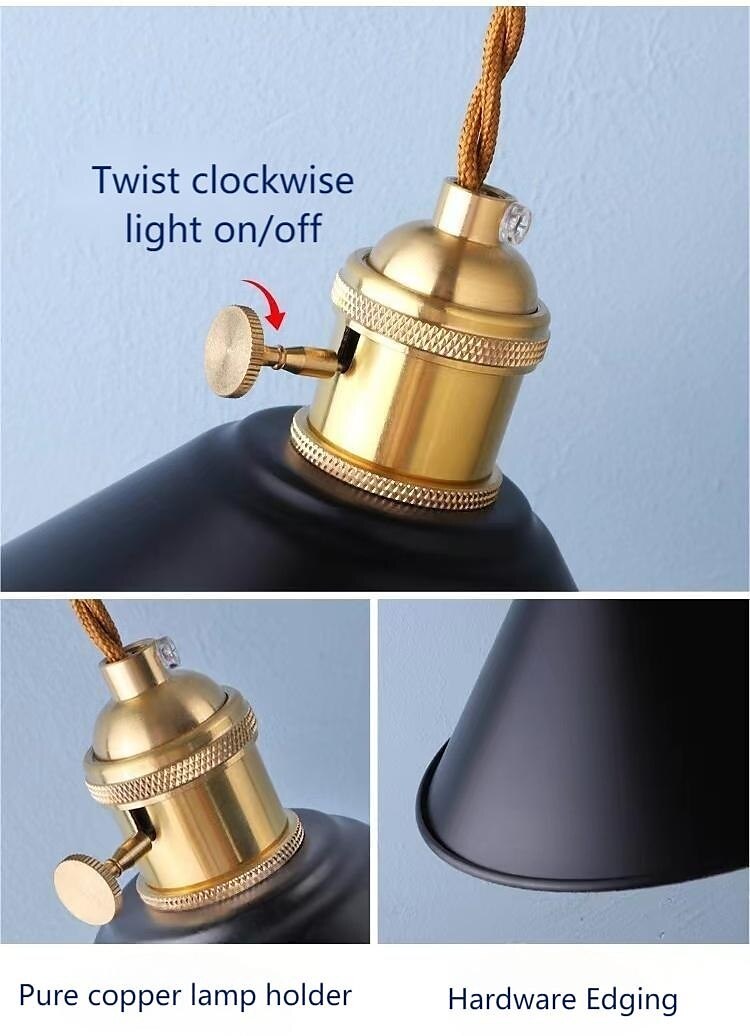Lightinthebox Wall Lamps Wall Sconces Metal Wall Light Nordic Style 110-120V 220-240V 60 W / CE Certified / E26 / E27 2025 - $46.99 –P1