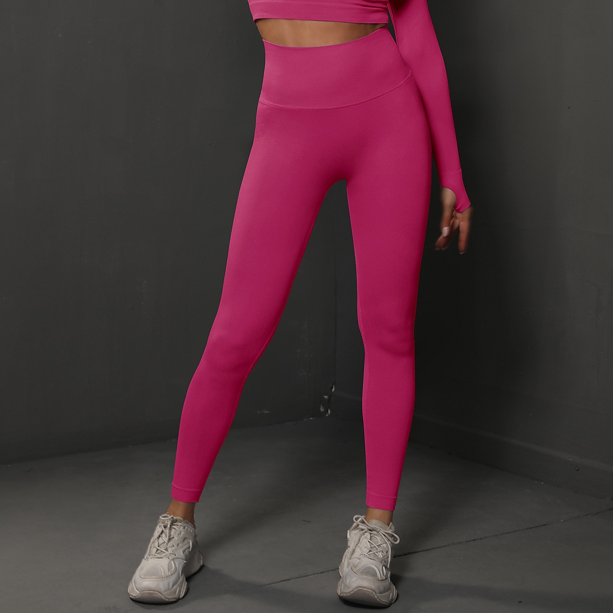 Per donna Pantaloni da yoga Senza cuciture Controllo addominale Sollevamento glutei Vita Alta Yoga Fitness Allenamento in Palestra Leggings Pantaloni Nero Azzurro cielo Verde scuro Spandex Autunno del 2025 a $20.99 –P13