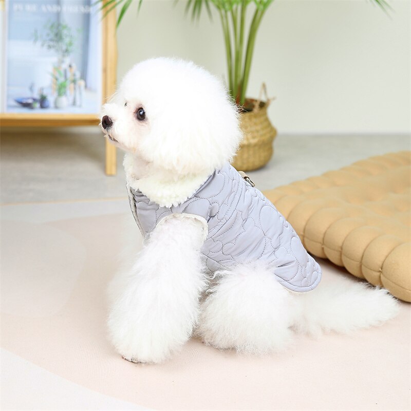 Hund Katt Kappor Jakke söt stil Ljuv Vinter Mjuk Bekväm Vardag Ledigt / vardag Hundkläder for Hes Labrador alaskan malamute golden retriever Dalmatiner 2025 - $15.49 –P10
