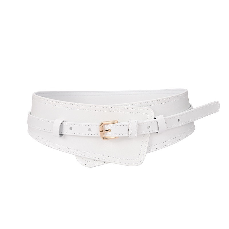 Mulheres Cinto Couro Ecológico Branco Preto Camelo Cáqui Laranja Largo Ao ar livre Rua Dia a Dia Feriado Cor imaculada / Primavera / Verão / Outono / Inverno / Caqui de 2025 por $37.99 –P1