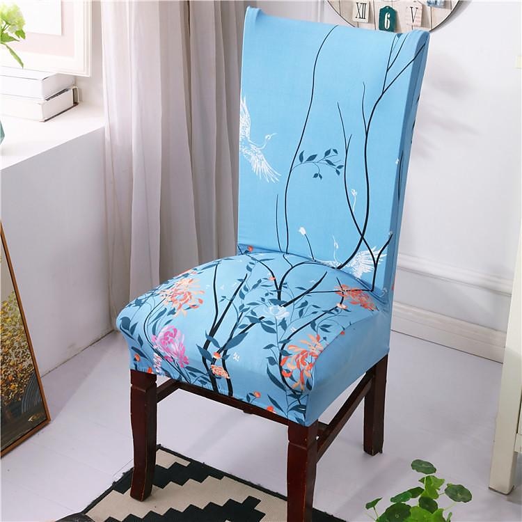 Housse de chaise de salle à manger géométrique 1 pièce, housse de siège extensible, housse de protection de chaise pour salle à manger, mariage, décoration de Noël de 2025 ? $8.99 –P9