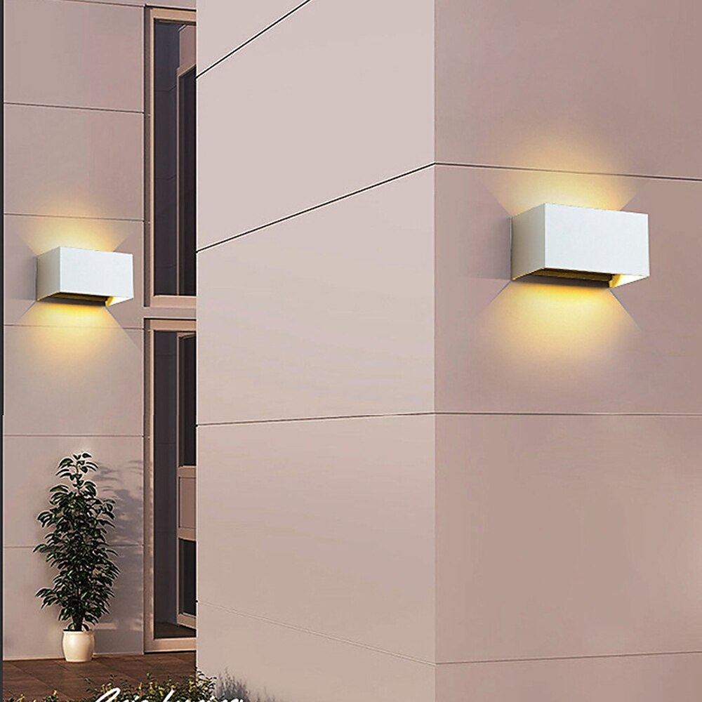 LED Outdoor/Indoor Wall Lamp 2 Heads 12W 4 Heads 20W Adjustable Beam Angle LED Porch Lamp Outdoor Lamp Applicable to House Terrace and Porch AC85-265V 2025 - $54.99 –P9