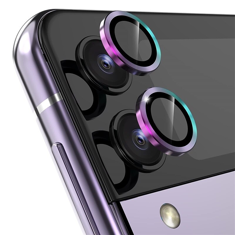 1 zestaw Osłona obiektywu kamery Na Samsung Galaxy Z Flip 7 Z Flip 5 Z Flip 4 Szkło hartowane Stop aluminium Twardość 9H Antyodciskowa Diament Odporne na zadrapania 2025 - $11.99 –P5