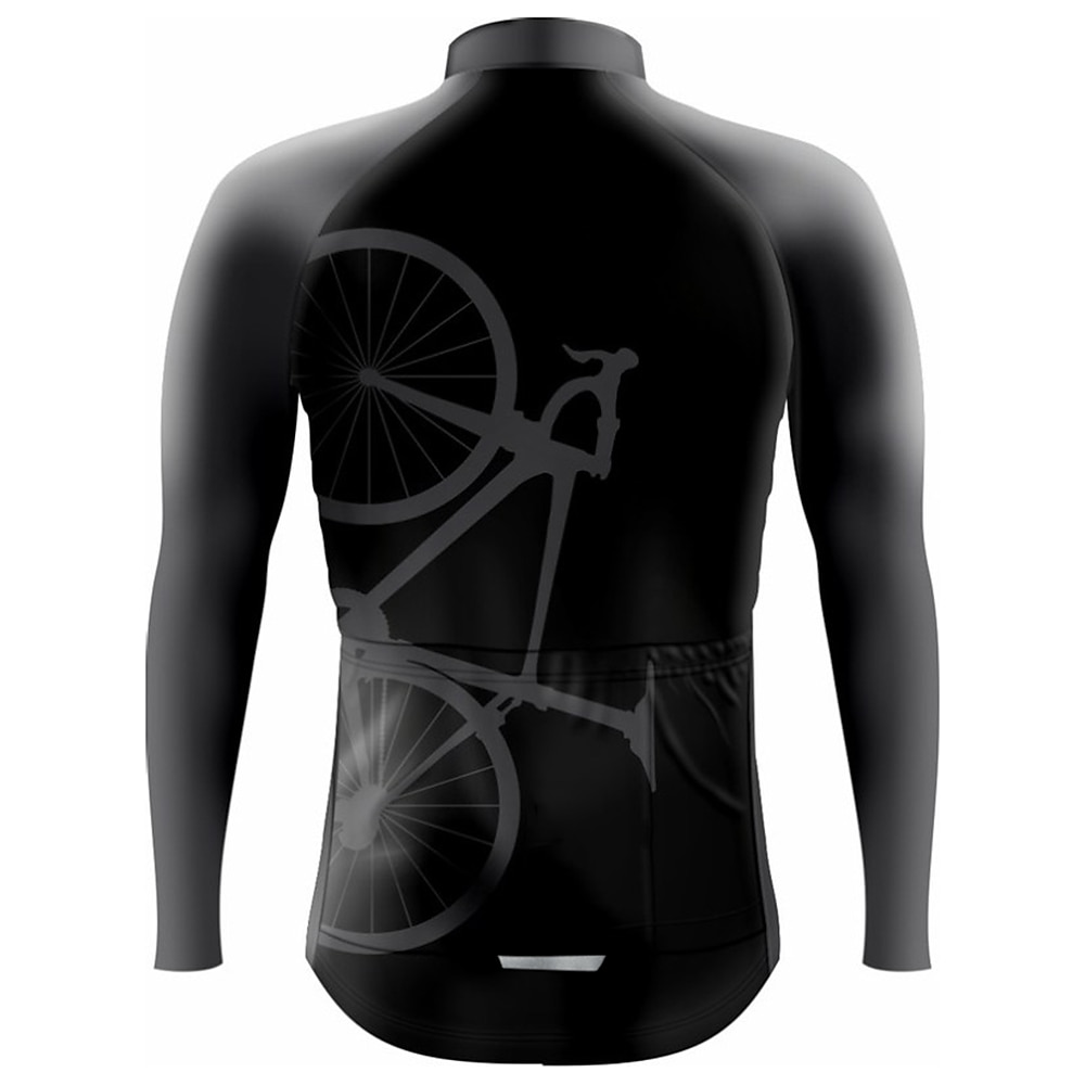 Муж. Велокофты Графика Смешной Длинный рукав Велоспорт Джерси Верхняя часть с 3 задними карманами Горные велосипеды Шоссейные велосипеды 2026 - $34.99 –P11