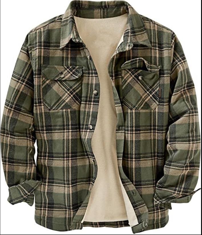 Per uomo Plaid Camicia di flanella Sopracamicia Manica Lunga Camicia Collo ripiegato Streetwear Quotidiano Stampa Giallo Chiaro Vinaccia Rosso+Grigio+Nero Nero + grigio scuro + blu navy Blu Bottonato del 2025 a $9.59 –P18
