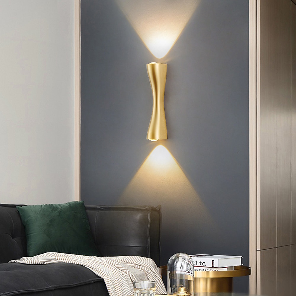 applique extérieure étanche 10w 15w led moderne porche et terrasse applique noir or applique en aluminium matériel convient pour salon salle de bain et couloir ac85-265v de 2025 ? $49.99 –P6