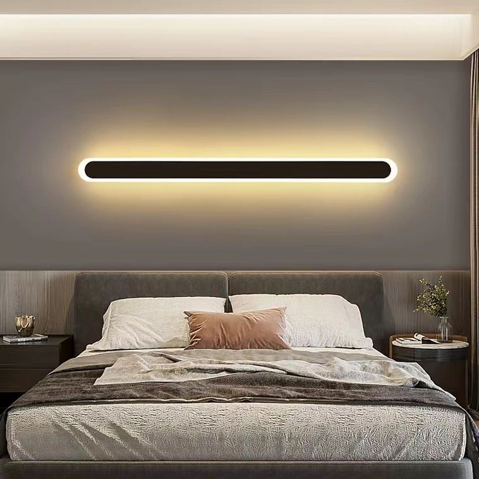 Lightinthebox Lampada da Parete Lunga Minimalista, Lampada da Parete Moderna a LED da 40 cm/60 cm, Lampada da Parete per Soggiorno, Camera da Letto, Comodino, Lampada da Parete per Interni in del 2025 a $42.99 –P5
