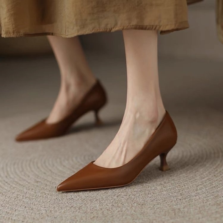 Obrien | Women's Pumps | Brown Leather | Bally