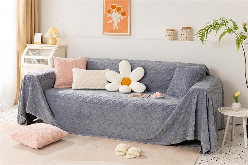 Sofa Cover Sofa Blanket Plush Jacquard Couch Cover Couch Protector Sofa Throw Cover Washable for Armchair/Loveseat/3 Seater/4 Seater/L Shape Sofa 2025 - $49.99 –P4