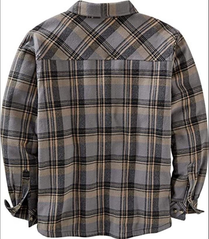 Per uomo Plaid Camicia di flanella Sopracamicia Manica Lunga Camicia Collo ripiegato Streetwear Quotidiano Stampa Giallo Chiaro Vinaccia Rosso+Grigio+Nero Nero + grigio scuro + blu navy Blu Bottonato del 2025 a $9.59 –P7