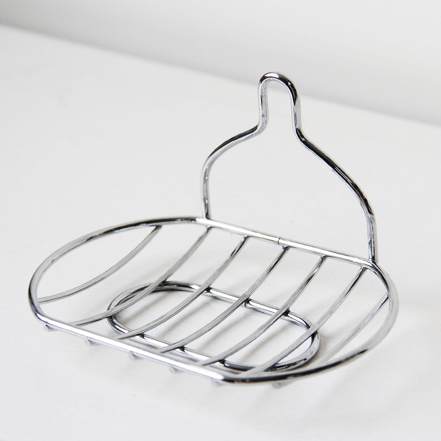 portasapone ventosa in acciaio inox portasapone da bagno scolapiatti foratura gratuita da appendere alla parete portasapone per uso domestico del 2025 a $9.99 –P8