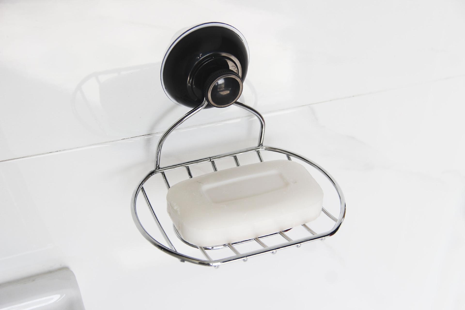 portasapone ventosa in acciaio inox portasapone da bagno scolapiatti foratura gratuita da appendere alla parete portasapone per uso domestico del 2025 a $9.99 –P4