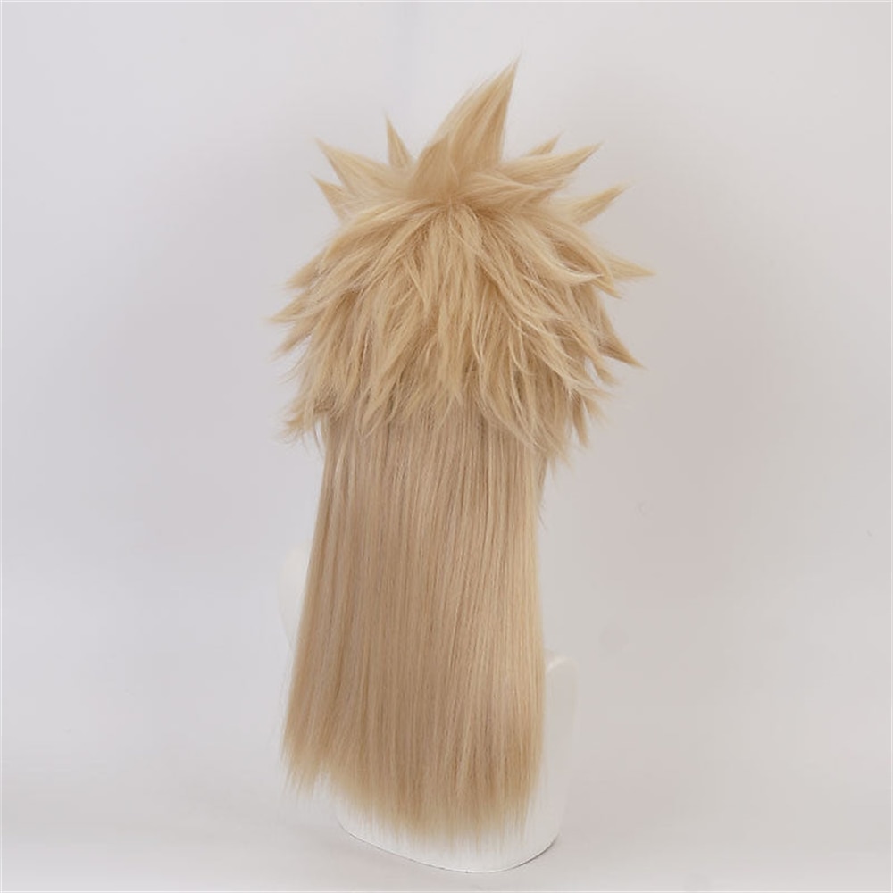 Gioco Final Fantasy VII Remake FF7 Parrucca Femminile Cloud Strife Lunga Bionda Cosplay Parrucche di Halloween del 2025 a $34.99 –P6