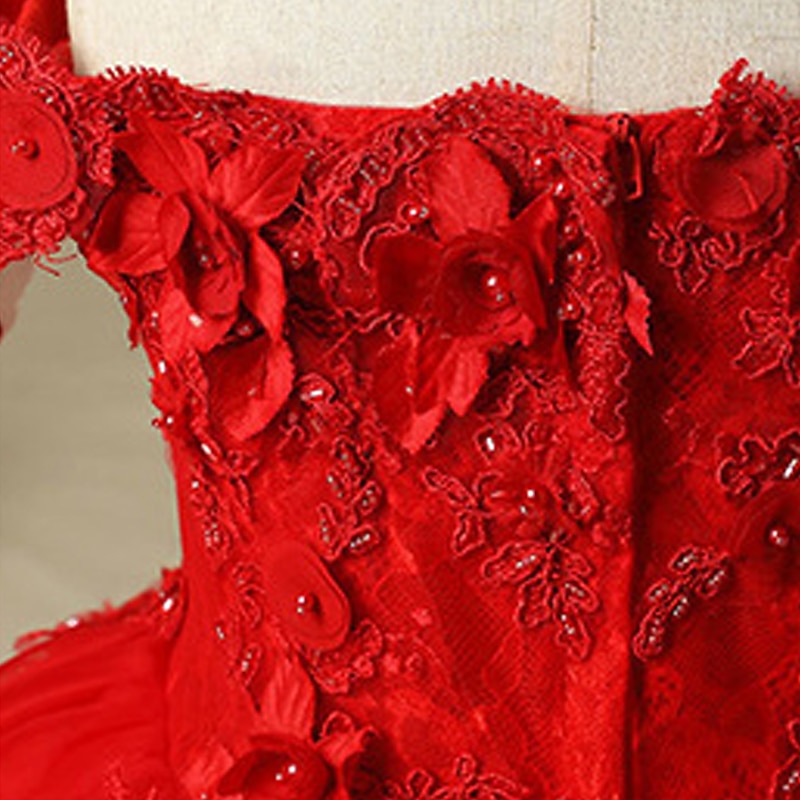 Abito da damigella d'onore bambina Da ragazza Vestito Abito da principessa Vestito da festa Matrimonio Feste Pegeant Elegante Da principessa Dolce Retato Fiore decorativo Manica corta Senza spalline del 2025 a $86.99 –P10